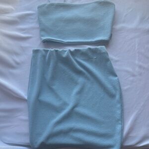 Boohoo Light Blue Women's Set